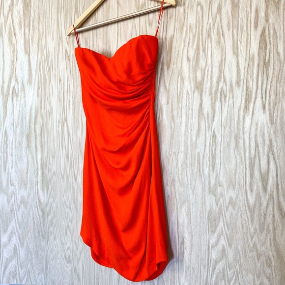 Rebecca Taylor Sweetheart Draped Strapless Mini Corset Dress - Picture 5 of 10